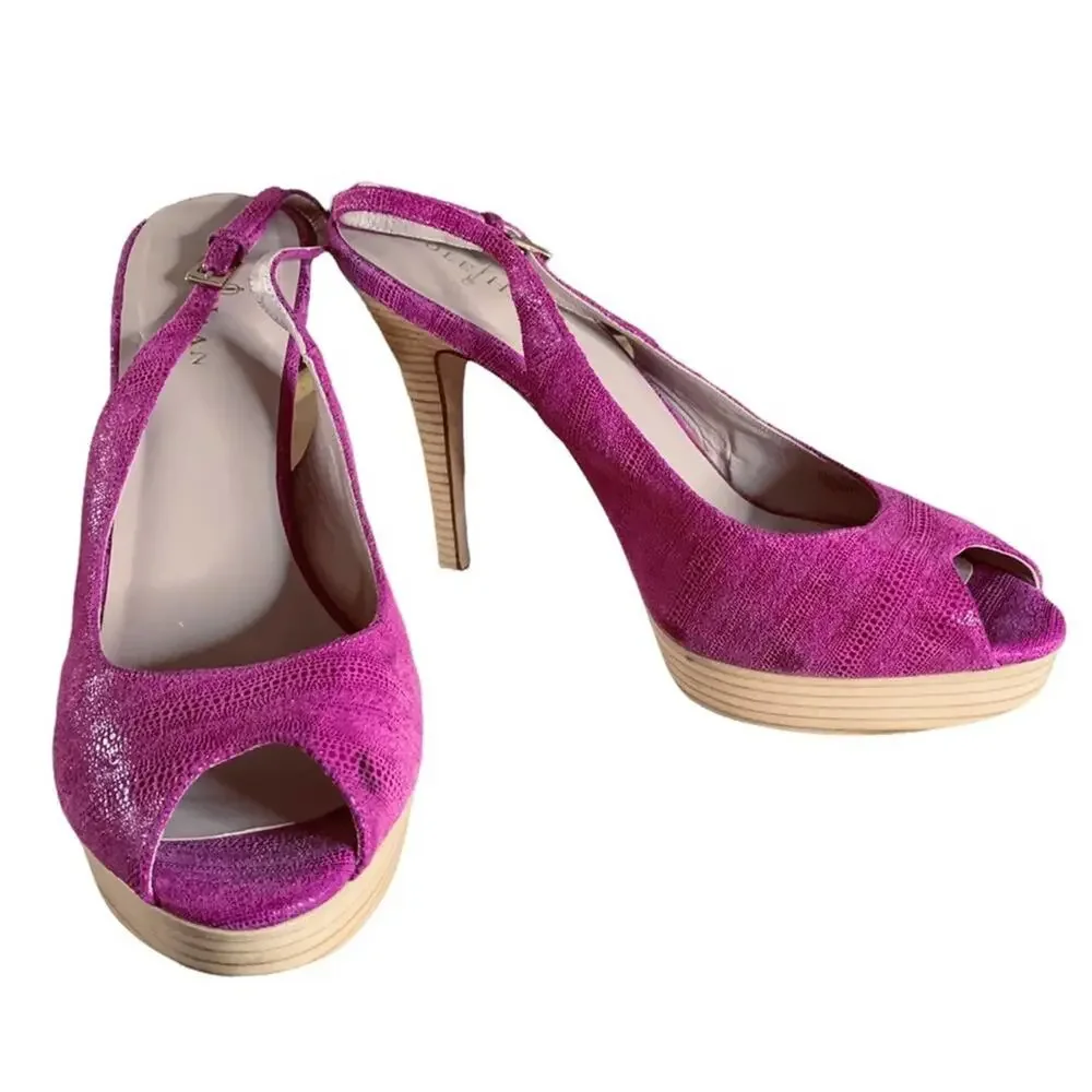 Cole‎ Haan Mariela nike air platform shoes heels size 10B - Picture 5 of 8
